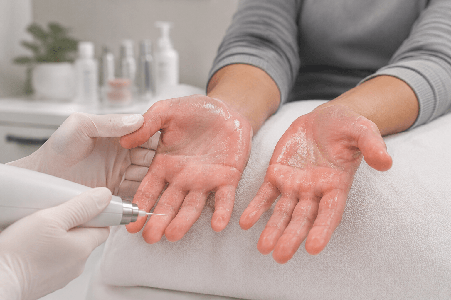 Sweaty Hands Treatment in Dubai