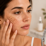 Freckles on Face