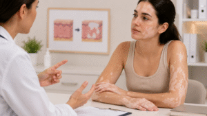 is vitiligo contagious