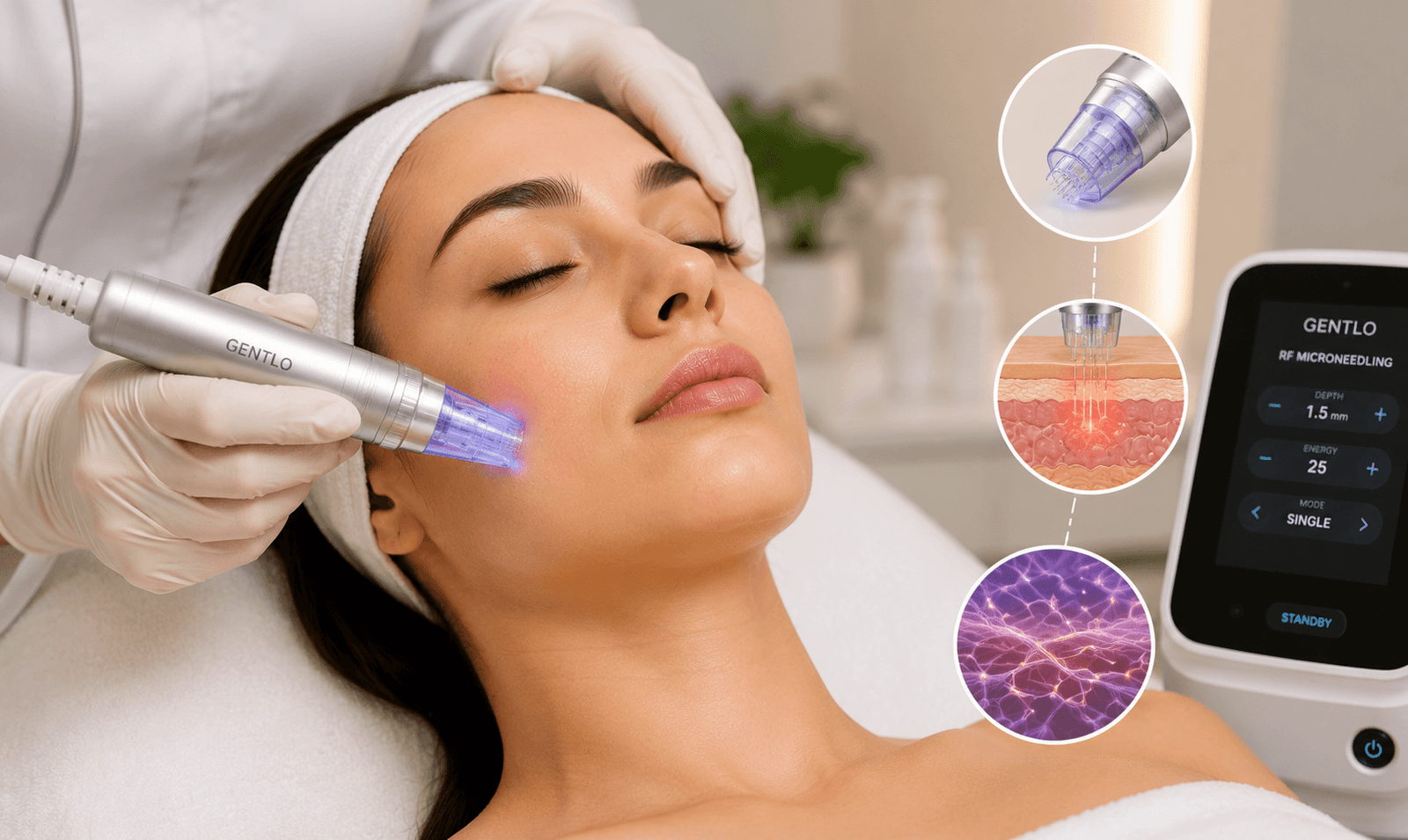 Gentlo RF Microneedling