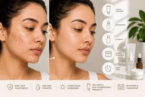 How to Remove Dark Spots Caused by Pimples